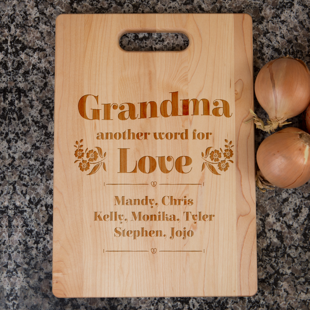 Personalized Grandma Cutting Board