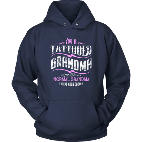 Image of Tattooed Grandma Hoodie Sweatshirt