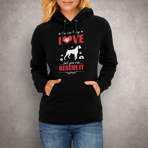 Image of Unisex Hoodie Rescue Dog