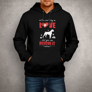 Unisex Hoodie Rescue Dog