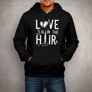 Unisex Hoodie, Love is in the Hair