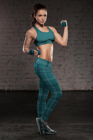 Image of PHI FB Plaid Leggings