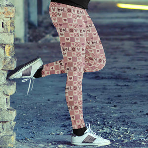 Quilted Love Leggings