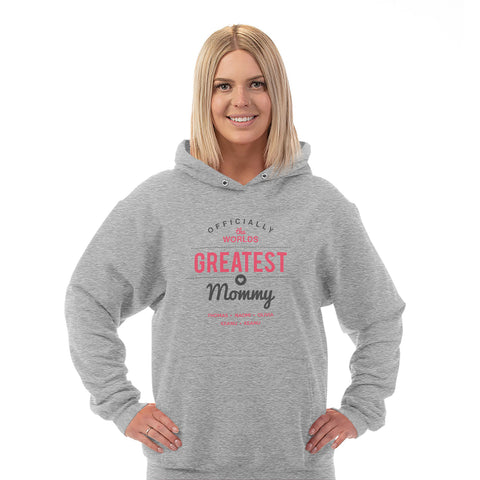 Image of Worlds Greatest Mommy Personalized Hoodie