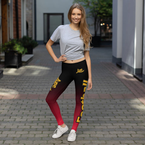 Image of Love Kansas City Football Leggings