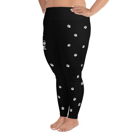 Image of Love Paw Leggings Plus Size