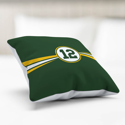 Image of Diehard Green Bay Fan Sports Pillowcase