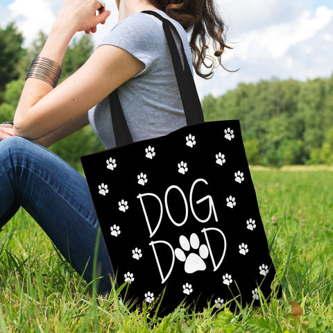 Image of Dog Dad Tote Bag